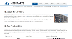 Desktop Screenshot of interpartsqatar.com